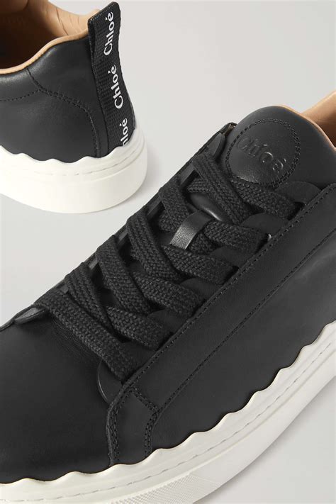 chloe lauren scalloped sneakers.